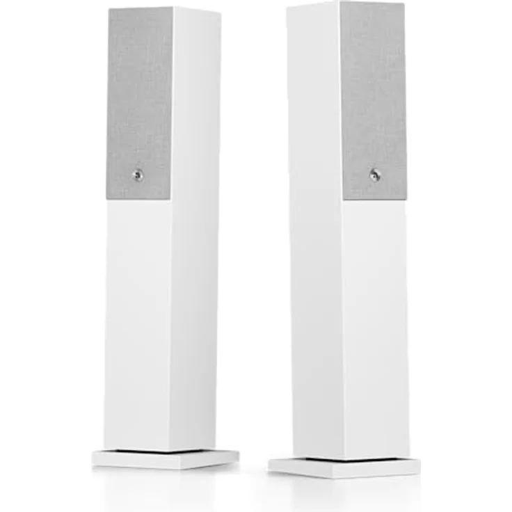 Audio Pro A38 W, Kabelgebundenes Aktiv-Stereo-Lautsprecherset mit WiFi, Bluetooth und HDMI-ARC, Weiß – Bild 2