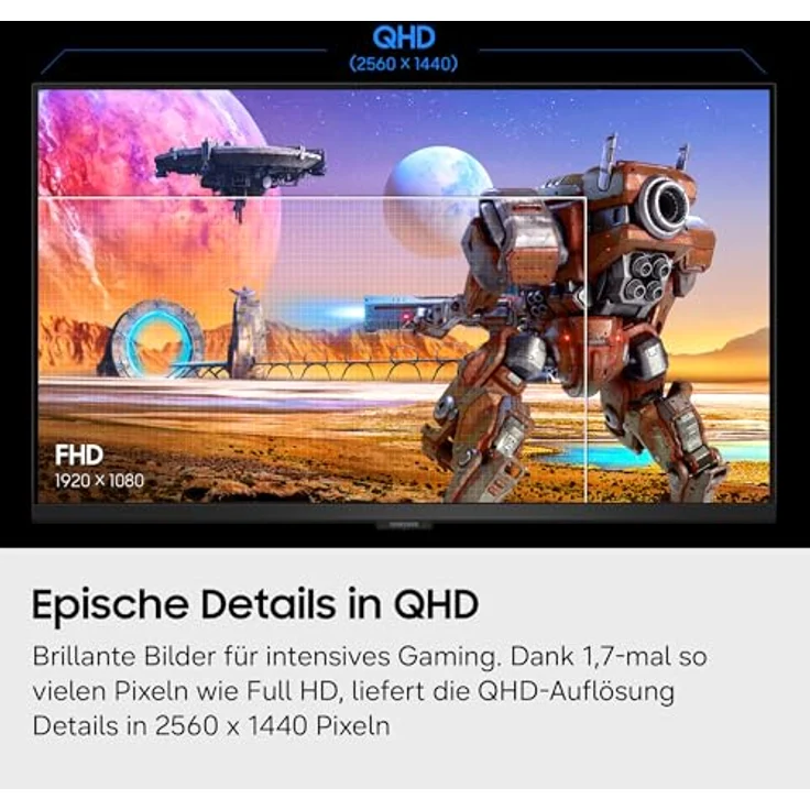 Samsung 27’’ Odyssey G6 G60F, 350Hz QHD Gaming Monitor für E-Sport mit 1ms Reaktionszeit und VESA DisplayHDR 400 – Bild 7