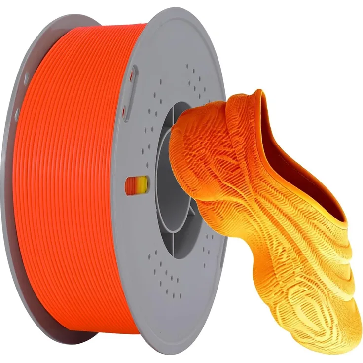 KINGROON TPU Filament 1,75mm 1KG mit Farbverlauf, extrem flexibel und hochelastisch für 3D-Druck von Handyhüllen, Einlegesohlen & Armbändern