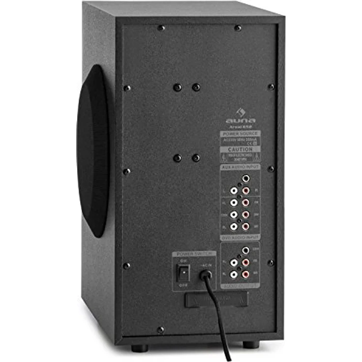 auna Areal 652 5.1-Kanal-Surround-System 145W RMS Bluetooth USB SD AUX, Lautsprecher-Sets – Bild 6