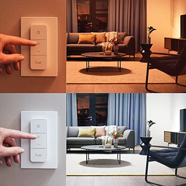 Philips Hue White Ambiance Being - LED-Deckenleuchte mit Dimmschalter - White – Bild 4