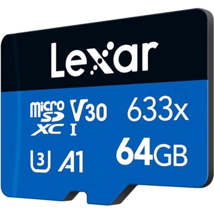 Lexar 64GB High-Performance 633x microSDHC UHS-I, bis zu 100MB/s Lesegeschwindigkeit, 20MB/s Schreibgeschwindigkeit, microSDXC – Bild 2