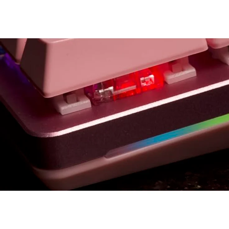 Glorious GMMK 2 Full-Size Tastatur - Fox Switches, DE-Layout, pink – Bild 11