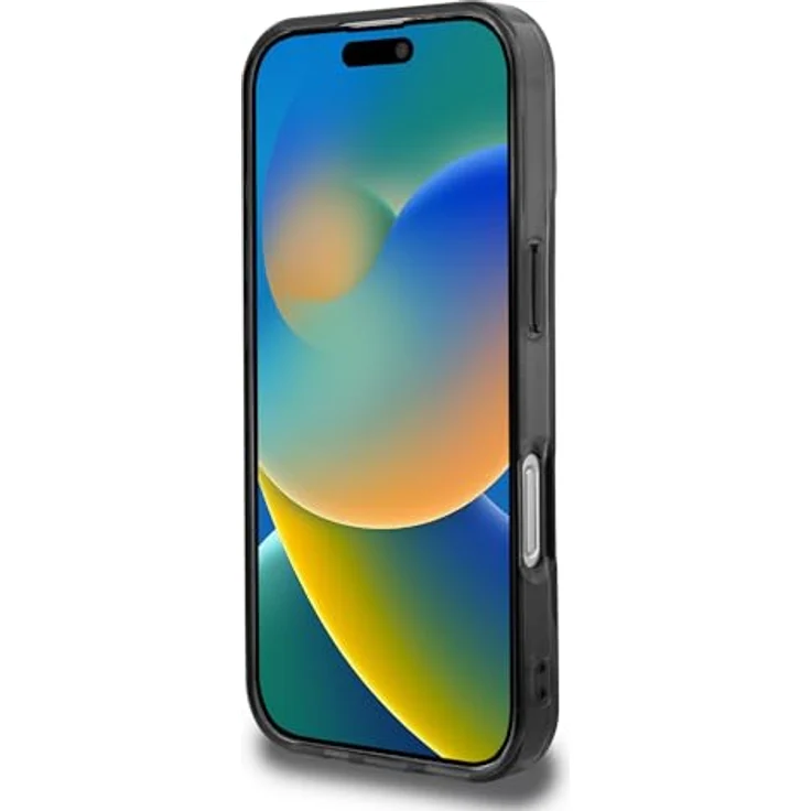 CG MOBILE BMW BMHCP16X23HTRAK Hülle für iPhone 16 Pro Max 6.9" Schwarz, Hartschalenkoffer aus TPU/PC, Motosport IML Random Stripes – Bild 5