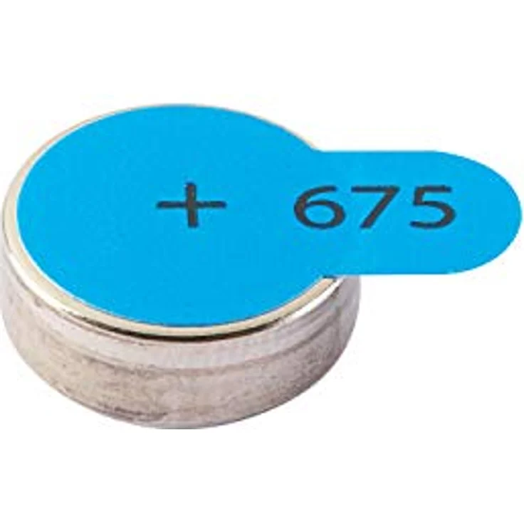 60er Hörgeräte-Batterien-Set INTENSO, Energy Ultra A 675, blau – Bild 4