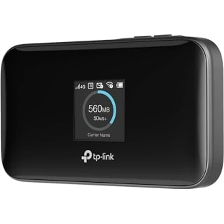 TP-Link M7450, tragbarer Router mit 300 Mbit/s, LTE, UMTS und 32 GB erweiterbarem Speicher, Schwarz – Bild 4