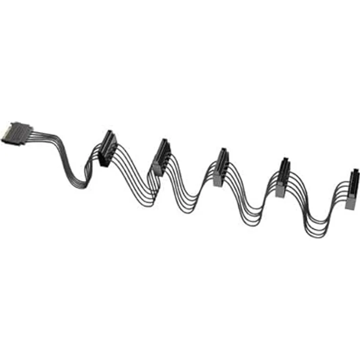 Lanberg SC01-6502-12B, Rack-Gehäuse (2U) schwarz mit 7 Lüftern, 430 mm Breite, 650 mm Tiefe, 89 mm Höhe – Bild 3