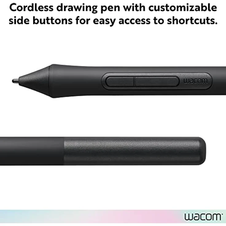 Wacom Pen 4K LP1100K, Grafikstift für Intuos CTL-4100/CTL-6100, kabellos, 4096 Druckstufen, schwarz – Bild 4