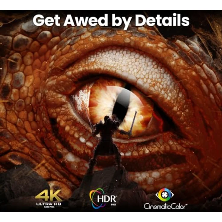 BenQ X300G 4K HDR LED 2000 Lumen Portable Short Throw Console Gaming Projektor mit 4ms Reaktionszeit – Bild 2