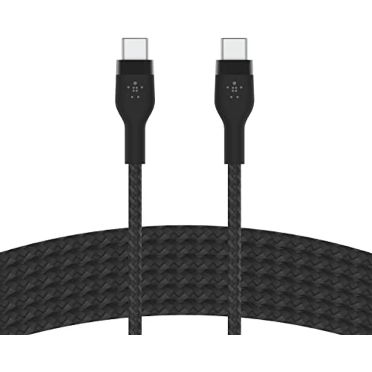 Belkin Flex USB-C-USB-C bis 60W 3m, schwarz CAB011bt3MBK – Bild 2