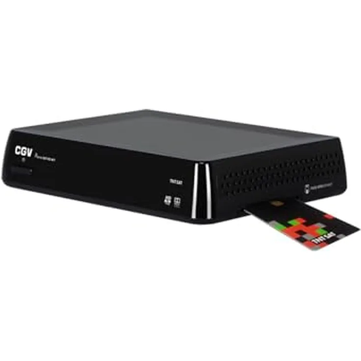 CGV Premio Sat HD W7 V2, HD Satellitenreceiver für Camper mit digitalem Audioausgang und Kinderschutz