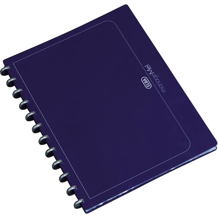 OXFORD Präsentationsordner Oxford vario-zipp Ringmappe manageMe!, DIN A4, dunkelblau - Professioneller Präsentationsordner mit flexibler Reihenfolgeänderung
