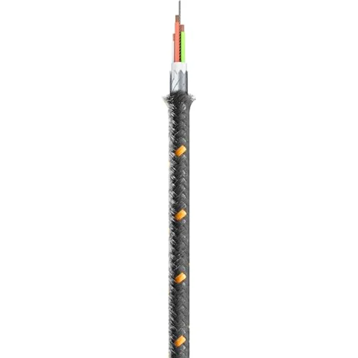 Cellular Line Tetra Force Cable USB-C auf USB-C, 1,2 m, schwarz – Bild 3