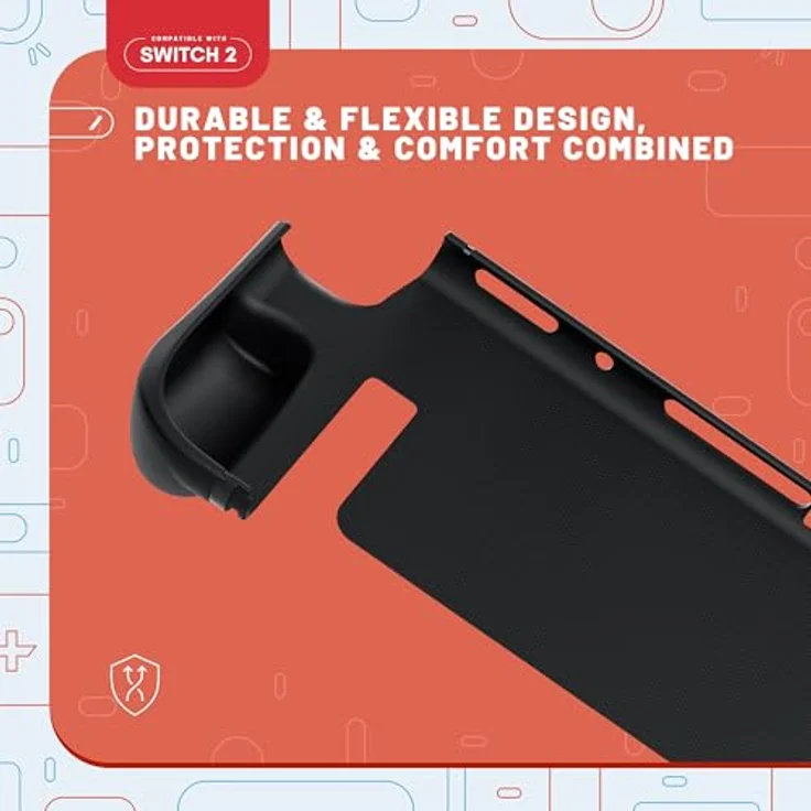 STEALTH Gaming S2-CCC, Stoßfänger für Nintendo Switch 2, schwarz, schlagfest – Bild 5