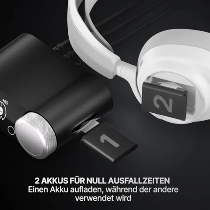 STEELSERIES Arctis Nova Pro Omni, Over-ear Gaming-Headset Bluetooth Weiß – Bild 7