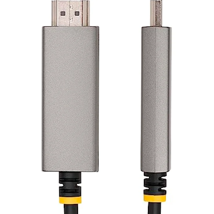 StarTech.com 2 m USB-C auf HDMI Kabel, 8K 60Hz, HDR10, HDMI 2.1 Video Konverter, USB-C DP Alt Mode/USB4/Thunderbolt 3/4 kompatibel – Bild 2