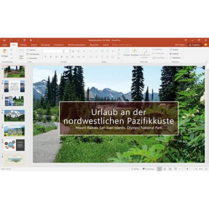 Microsoft Office 2016 Home and Business, Büroanwendungssoftware für Windows/Mac mit Word, Excel, PowerPoint, OneNote und Outlook – Bild 3