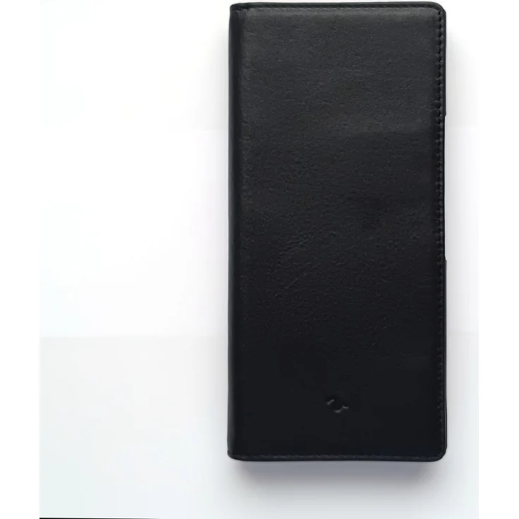 Volla Volla Phone Quintus Book Case, Lederhülle mit Standfunktion, schwarz oder Volla-Rot, 6,78 Zoll