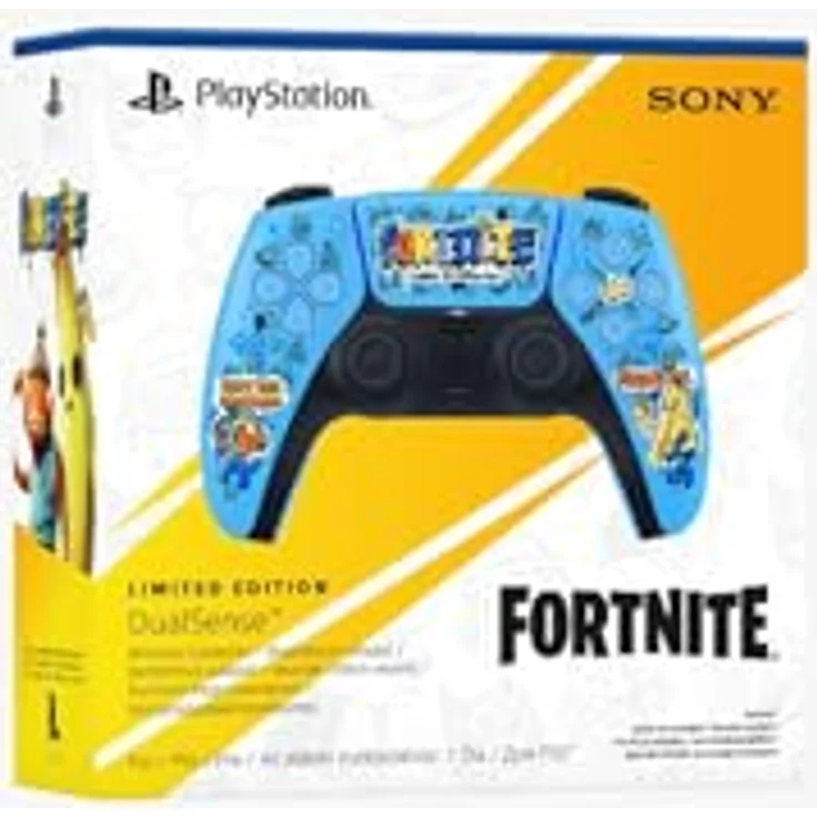 Sony PlayStation 5 DualSense gamepad FORTNITE V2 - Ergonomisches Design, kabellose Verbindung, limitierte Edition, Schwarz – Bild 2