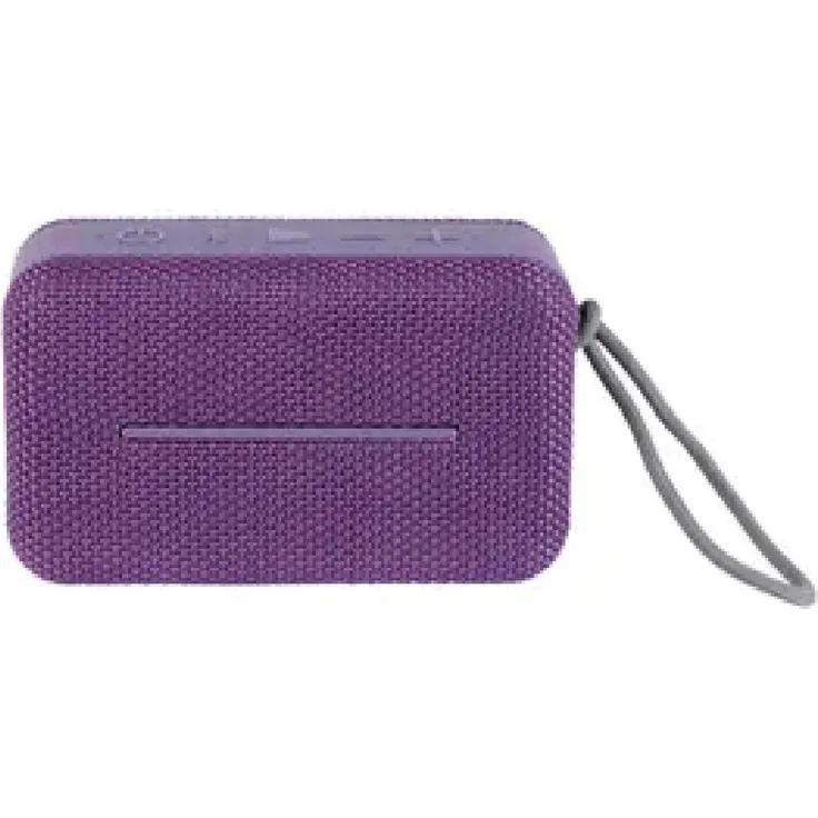 SilverCrest Bluetooth-Lautsprecher Sound Mini, Wasserdicht nach IPX7, Stereo, 15 Stunden Akkulaufzeit, Lila