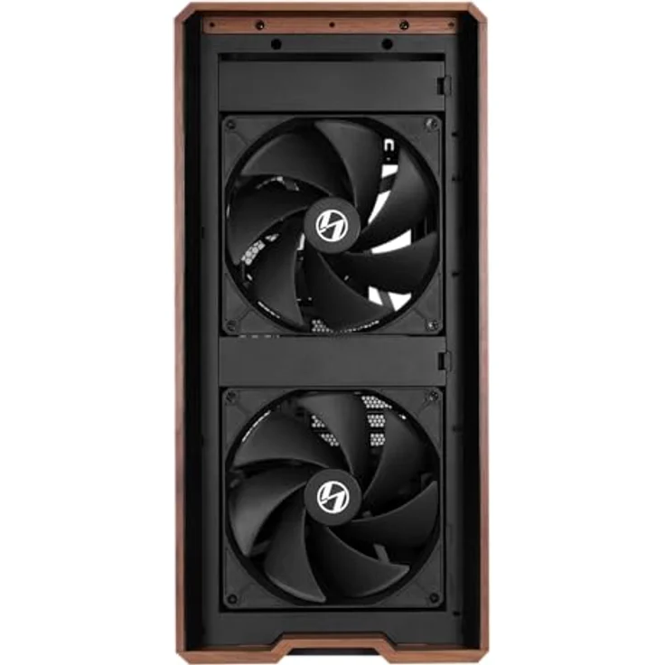 Lian Li Lancool 217 Midi-Tower Gehäuse, ATX mit Tempered Glass, schwarz, hervorragender Airflow, fünf PWM-Lüfter, integriertes Kabelmanagement – Bild 10