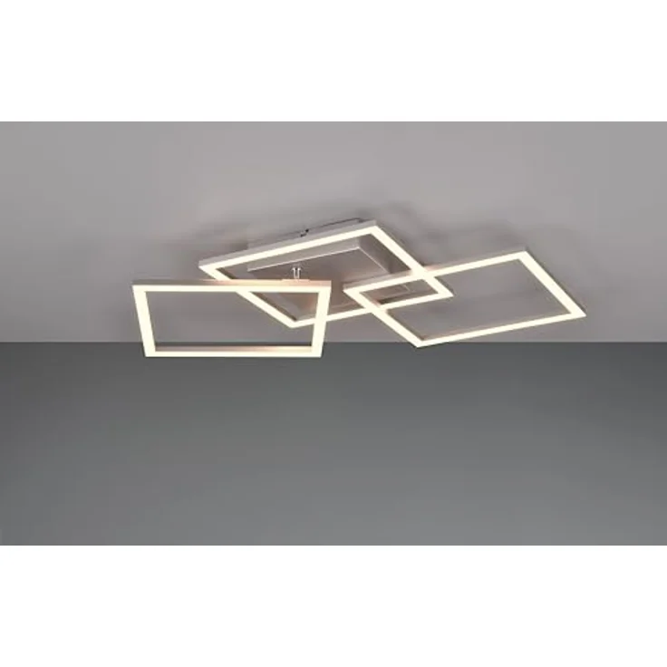 Reality Leuchten LED Deckenleuchte Trail R64493187, Metall titanfarbig, 31 Watt LED warmweiß, schwenkbar – Bild 3