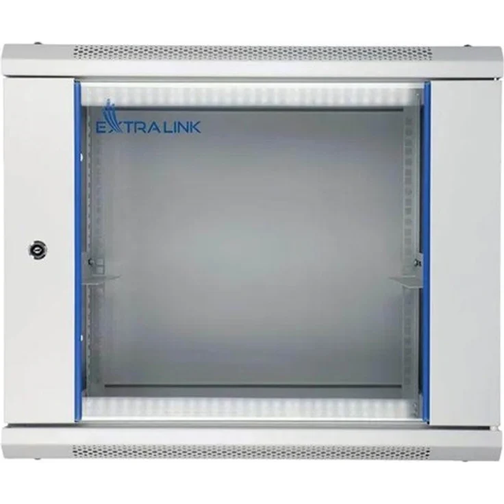 Extralink EX.8574 - 9U - Wandmontage Rack Cabinet, 600x450 mm, grau, 19 Zoll