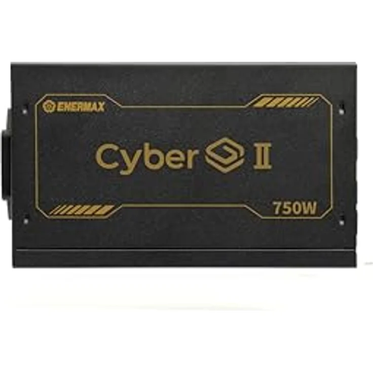 ENERMAX CYBERG II 750 Watt | Nicht-modulares ATX 3.1-Netzteil | PCIe 5.1 |80 Plus Gold |geräuscharmer 120mm SB-Lüfter | 105°C jap. Kondensatoren |ERV750G-AHG-NAC – Bild 2