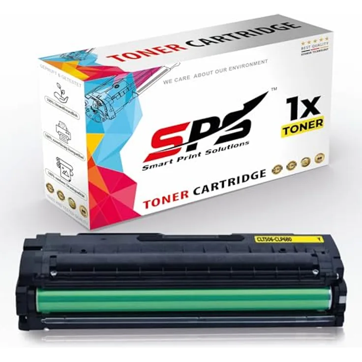 SPARSANDO Toner Kompatibel für Samsung CLX 6260 - CLT-Y506L / ELS | Gelb | 3.500 Seiten Kapazität, einfache Installation