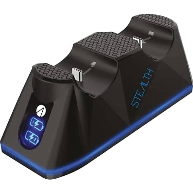 Twin Charging Dock inklusive Kabel (schwarz) (PS5) – Bild 3