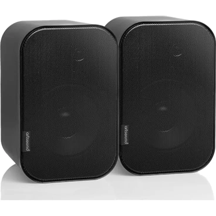 Artsound UNI30 B, 2-Wege 2.0 Lautsprecher, kabelgebunden, 100-20000 Hz, 8 Ohm, Schwarz – Bild 1