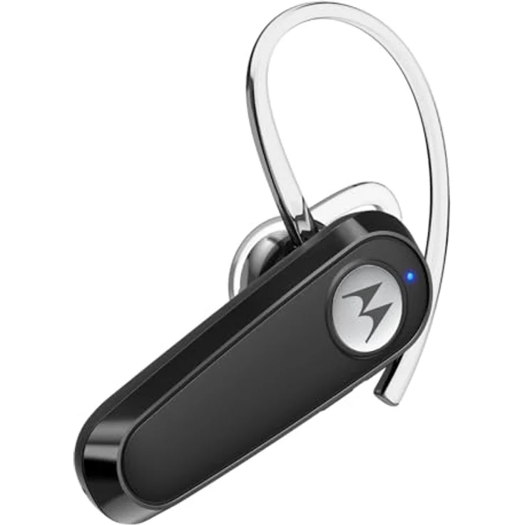 Motorola HK126 In Ear Headset, kabellos Bluetooth® mit 8 Stunden Sprechzeit, Schwarz – Bild 1