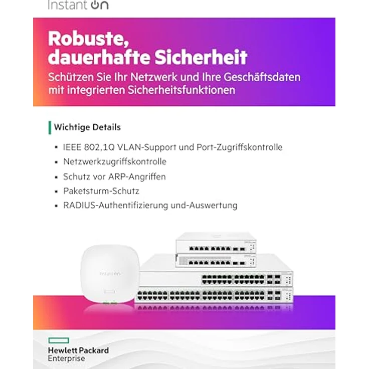 Aruba IOn 1930, 52 Ports Netzwerk Switch für kleine und wachsende Unternehmen, Weiss – Bild 5