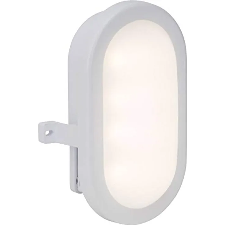 Brilliant Tilbury LED Außendeckenleuchte Wandleuchte 17x12cm strahlwassergeschützt weiß 450 Lumen, LED integriert
