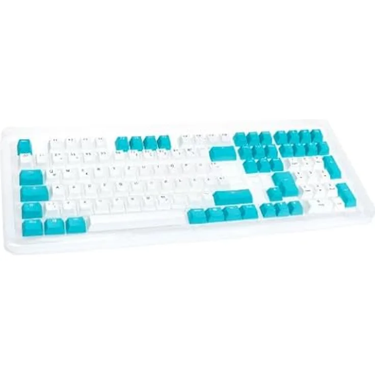 Ducky DKSA109, Keycaps, Blau, Weiss - Preisvergleich
