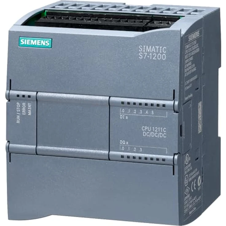 Siemens SIMATIC S7-1200 CPU 1211C, DC/DC/DC, 10 I/Os, Ethernet, 30 kB Programmspeicher, erweiterbar – Bild 2
