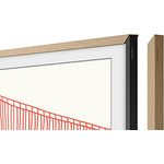 Samsung The Frame Rahmen 65 Zoll (VG-SCFA65TKBXC) in Modern Teak [2021]