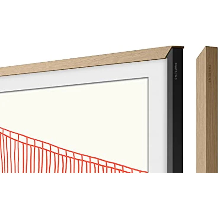 Samsung The Frame Rahmen 50 Zoll (VG-SCFA50TKBXC), Austauschbarer magnetischer Rahmen in Modern Teak [2021] – Bild 1