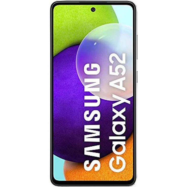 Samsung Galaxy A52 Smartphone, 6,5-Zoll-FHD+ Infinity-O-Display, 6 GB RAM und 128 GB erweiterbarer interner Speicher, 4.500-mAh-Akku und ultraschnelles Aufladen in Schwarz – Bild 2