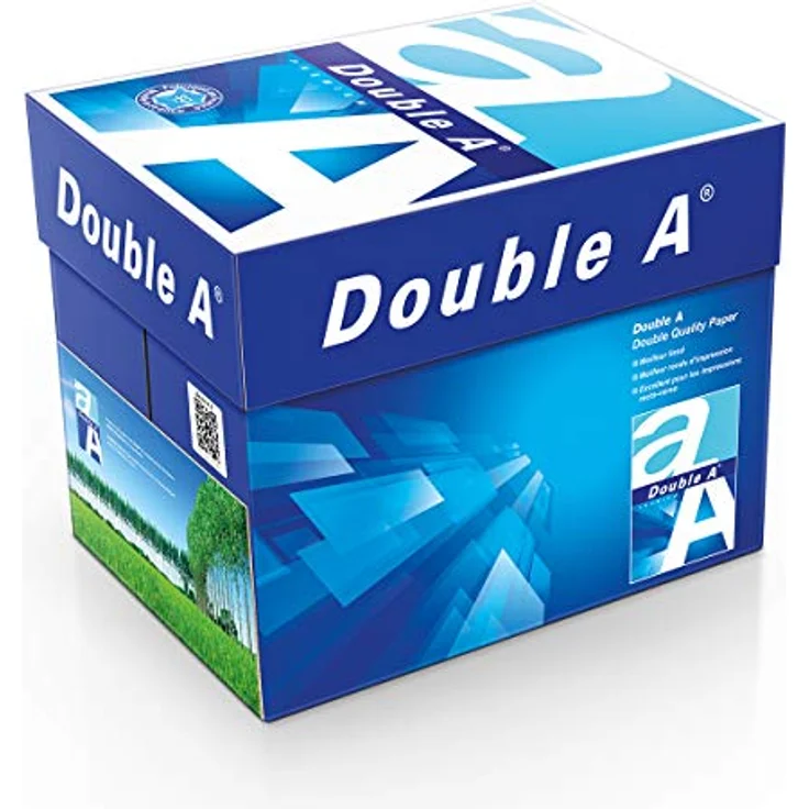 Double A Drucker-/ Kopierpapier Premium: A3, 80 g/m², 2500 Blatt (5x500), weiß - Hochweißes Druckerpapier mit optimalen Druckergebnissen – Bild 1