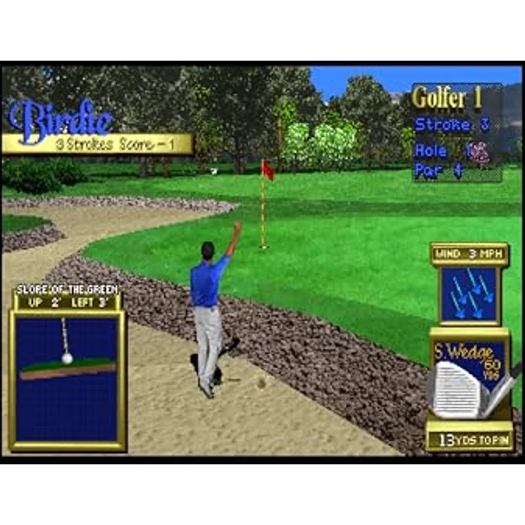 Atari Golden Tee Arcade Classics, PS5 Spielesammlung mit 6 Golden Tee Titeln und 2 Bonusspielen, inklusive interaktiver Trackball-Steuerung und Übungsmodus – Bild 6