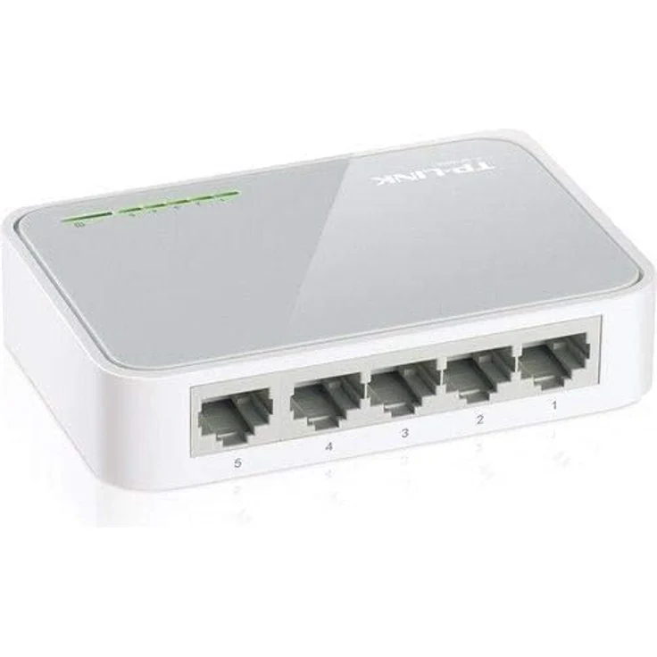 Ruijie 5-Port Gigabit unmanaged Switch, RJ45 Ports mit 1000 Mbit/s, robustes Stahlgehäuse – Bild 5