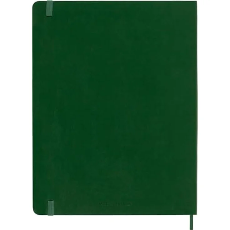 MOLESKINE Notizbuch Xlarge, Punktraster, Soft Cover, myrtengrün, 70 g/m² elfenbeinweißes Papier, abgerundete Ecken, Gummiband und Lesezeichenband – Bild 3