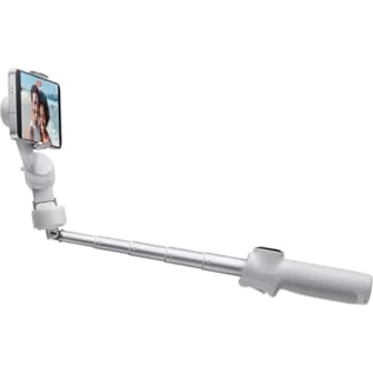 Insta360 Flow 2 Standard Bundle, All-in-One Gimbal mit 3-Achsen-Stabilisierung und 10-Stunden-Akku, Hellgrau – Bild 5