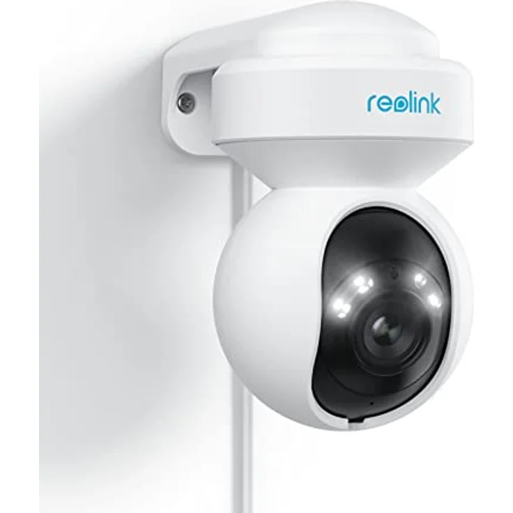 Reolink 4K PTZ PoE Überwachungskamera Aussen, 3X Optischem Zoom, Kamera Outdoor mit Personen-/Fahrzeug-/Tiererkennung, Automatischer Verfolgung, Zwei-Wege-Audio, Farbnachtsicht, E1 Outdoor PoE – Bild 1