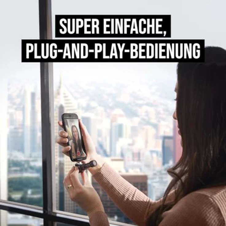 RØDE Videomic Me-C+ Kondensator-Richtmikrofon für iOS und Android Smartphones in Schwarz – Bild 4
