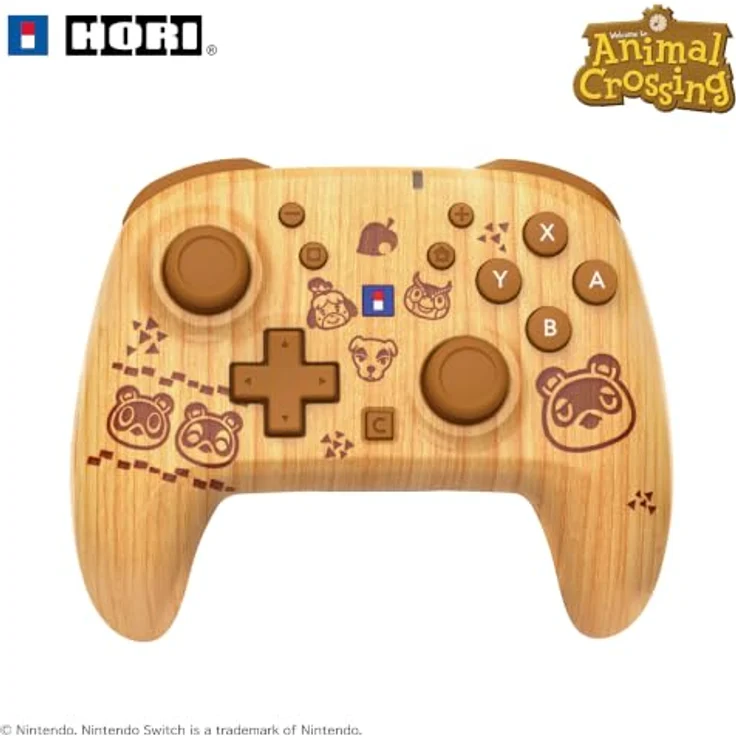 HORI Wireless HORIPAD Turbo, Kabelloses Gamepad in Holzbraun mit programmierbaren Tasten für Nintendo Switch 2 – Bild 1