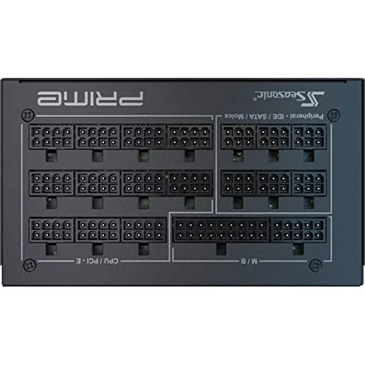 SeaSonic Netzteil ATX 1600W Prime TX-1600 Modular (80+Titanium), Schwarz – Bild 5