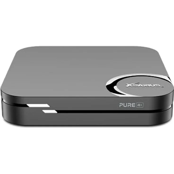 Xsarius Pure 4+, 4K UHD IPTV Player mit Android 14, 2GB RAM, 32GB Flash, Dual-WiFi, HDR10+ und Bluetooth 5.0 – Bild 3