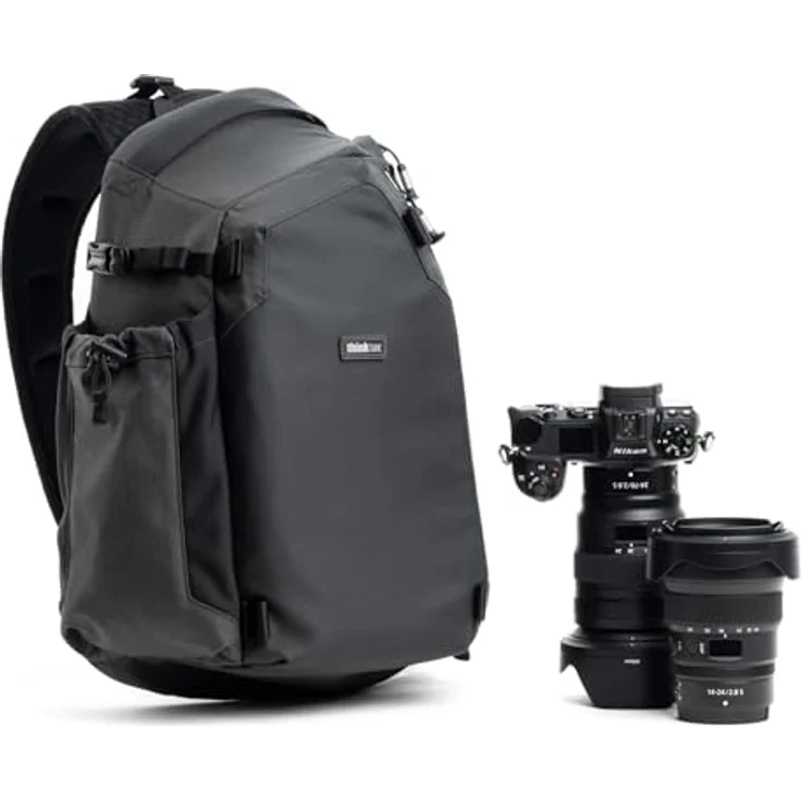 MindShift Think Tank - PhotoCross V2 14L, Sling Bag für Fotokameras, Basalt Black, wetterfest, ergonomisches Design, schneller Zugriff – Bild 1
